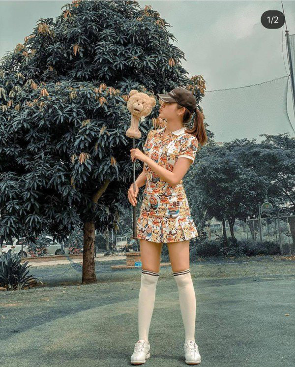 Dàn hoa hậu Việt nô nức 'nhập hội' chơi golf ảnh 3