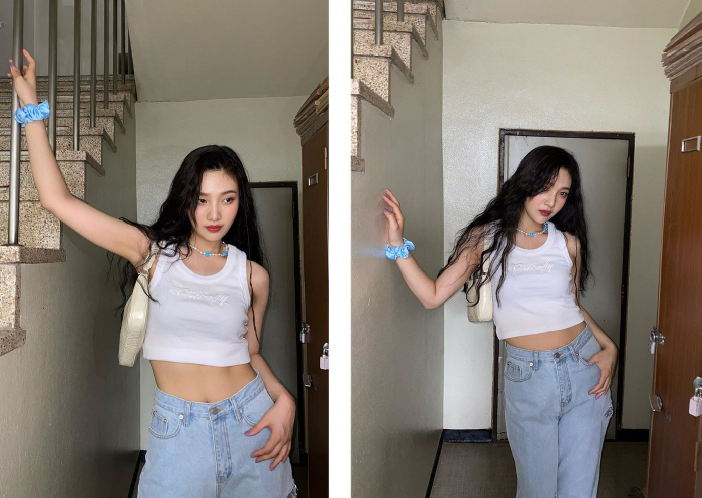 Biến hóa cùng quần jeans khéo léo như cô nàng Joy (Red Velvet) ảnh 1