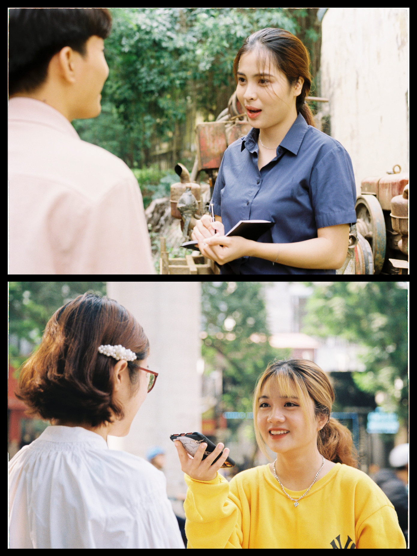 Truyền ngọn lửa nghề cùng bộ ảnh của sinh viên trường báo ảnh 10