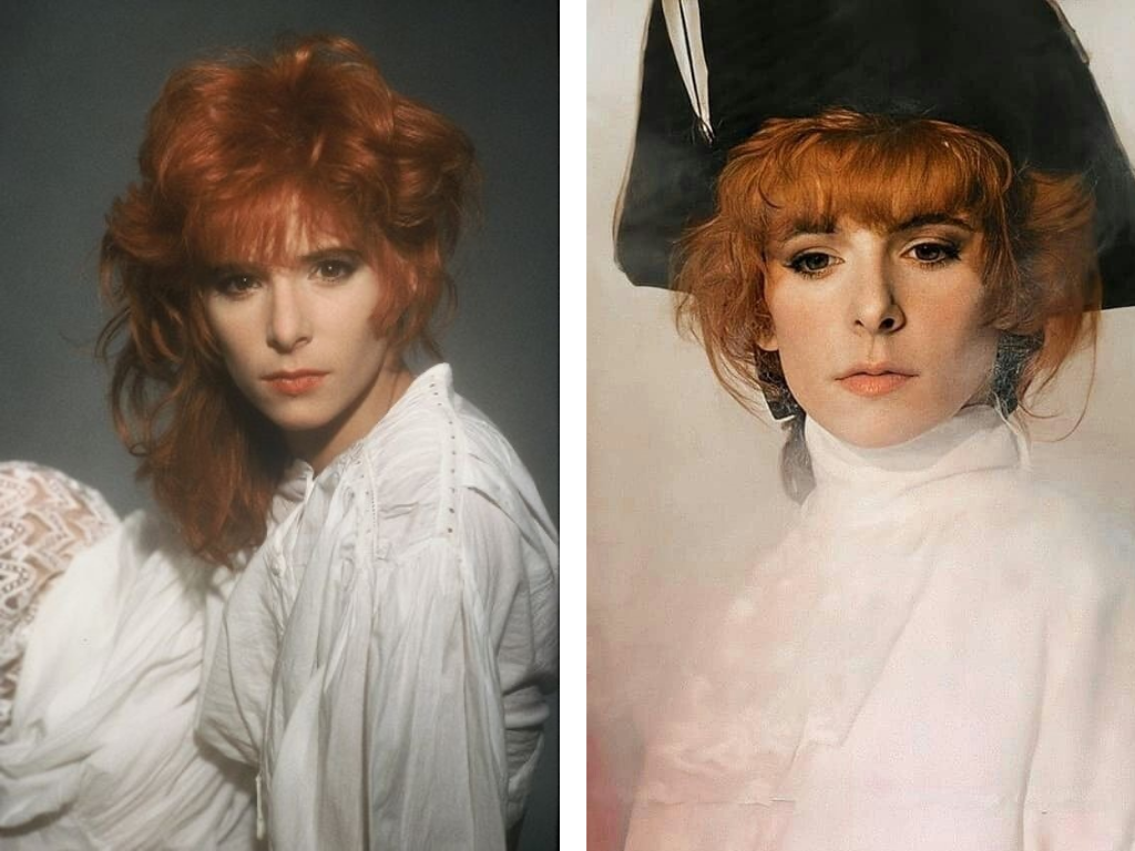 Nhan sắc 'bước ra từ truyện tranh' của nữ danh ca U60 người Pháp ảnh 2