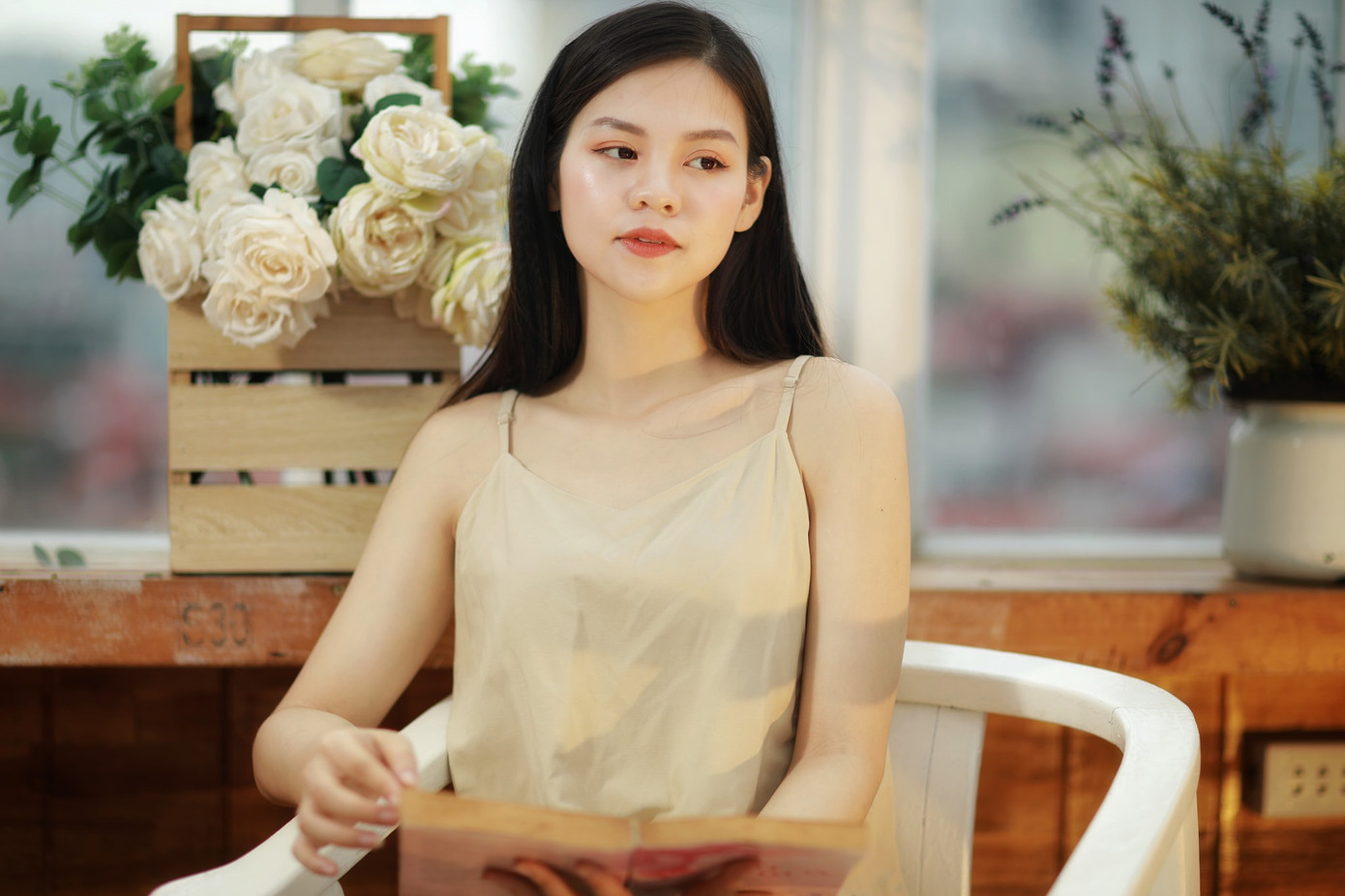 Nữ sinh trường kinh tế và hành trình giảm gần 20kg để dự thi Hoa hậu Việt Nam 2020 ảnh 1