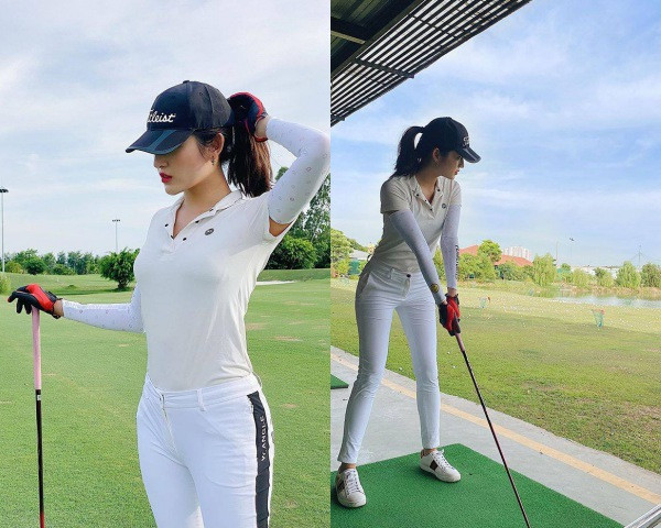 Dàn hoa hậu Việt nô nức 'nhập hội' chơi golf ảnh 2