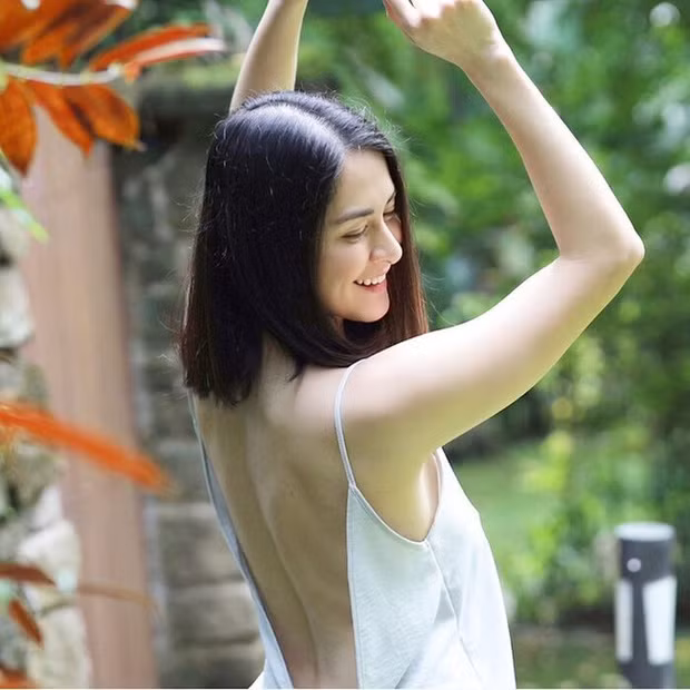 Mỹ nhân Philippines khoe cơ bụng săn chắc sau thời kì 'phát tướng' hậu sinh nở ảnh 2