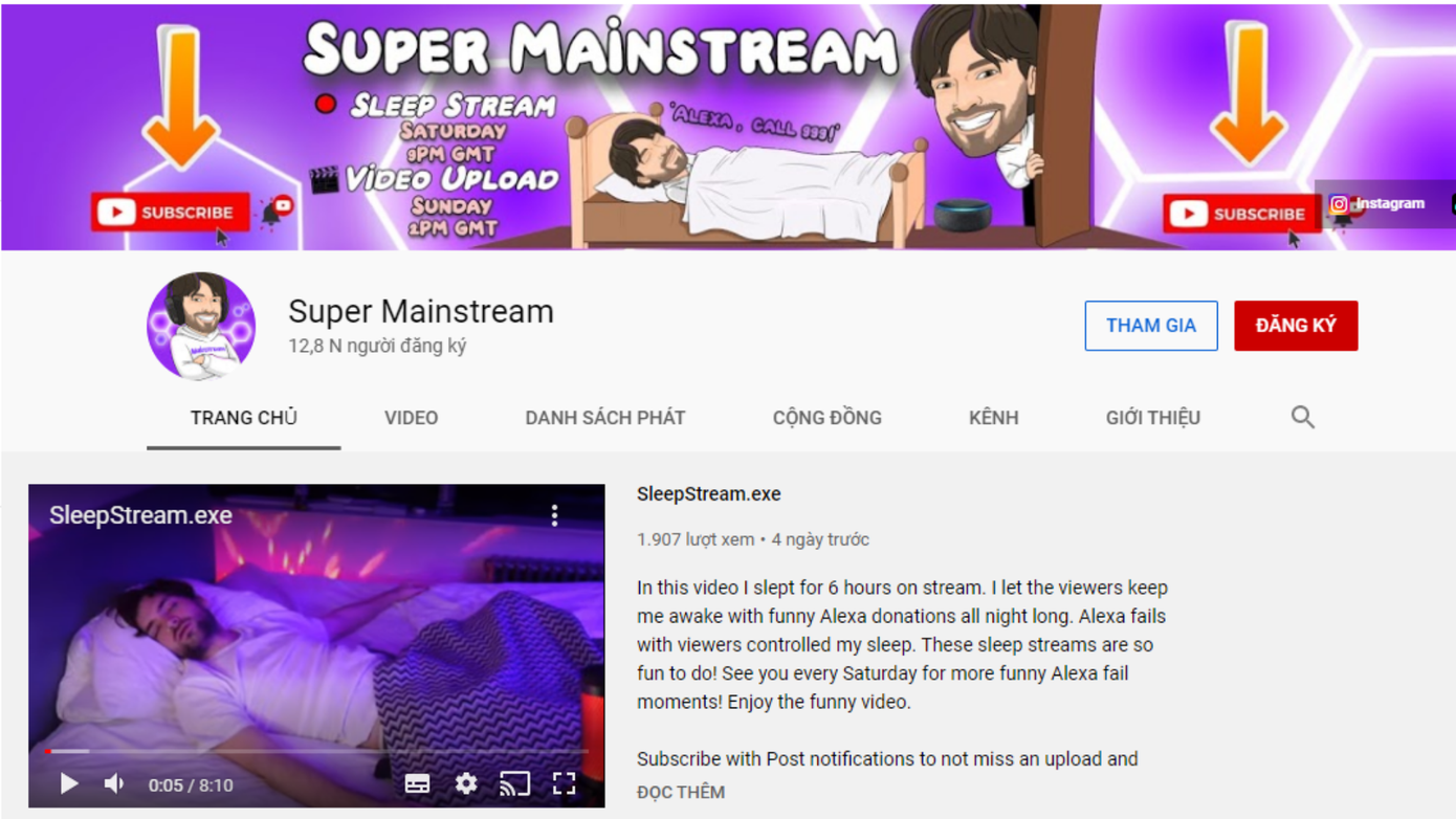 Người đàn ông kiếm 3000 đô mỗi tuần nhờ livestream trong lúc ngủ ảnh 1