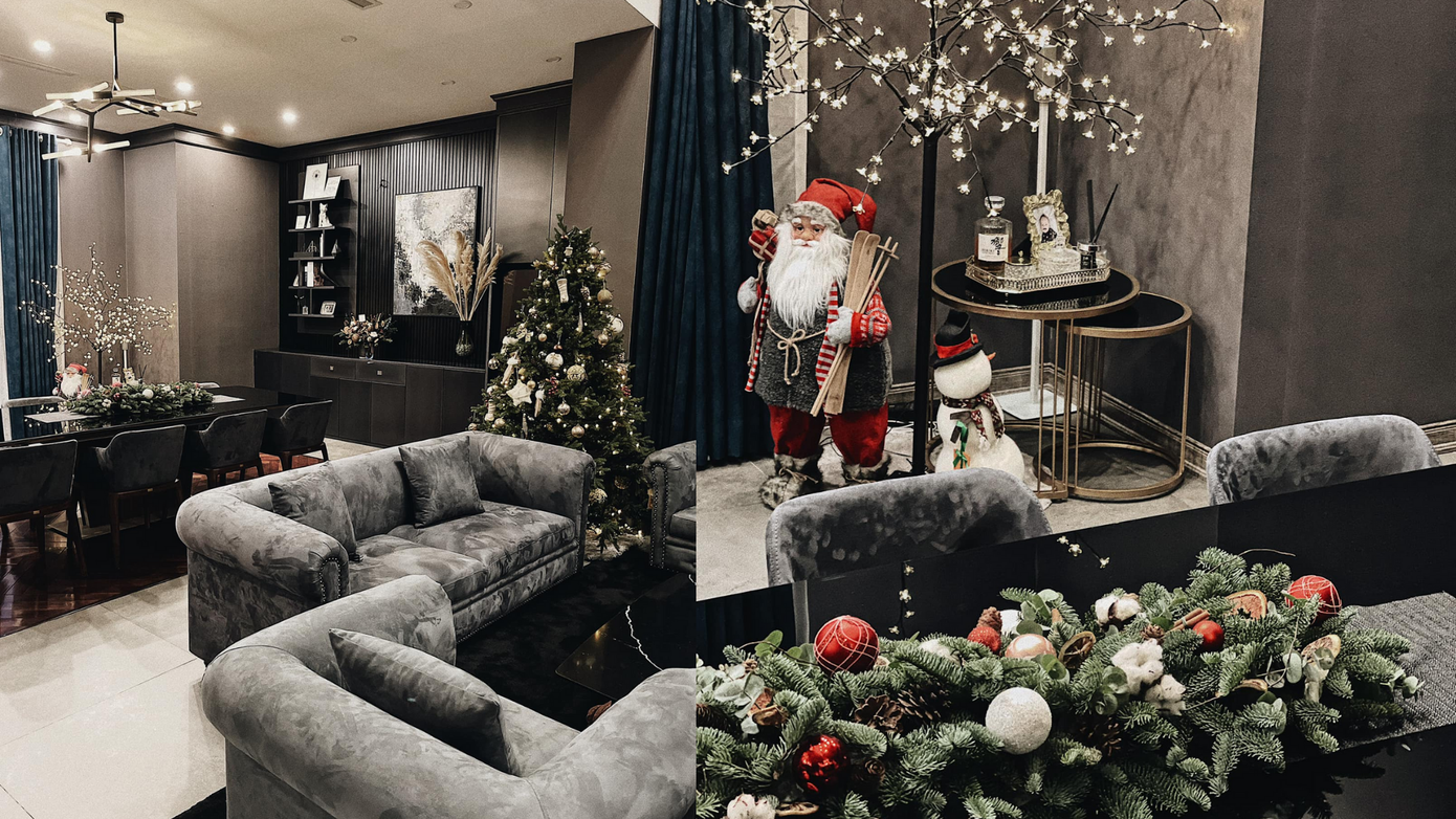 Sao Việt trang hoàng nhà cửa, rục rịch đón Giáng sinh ảnh 1