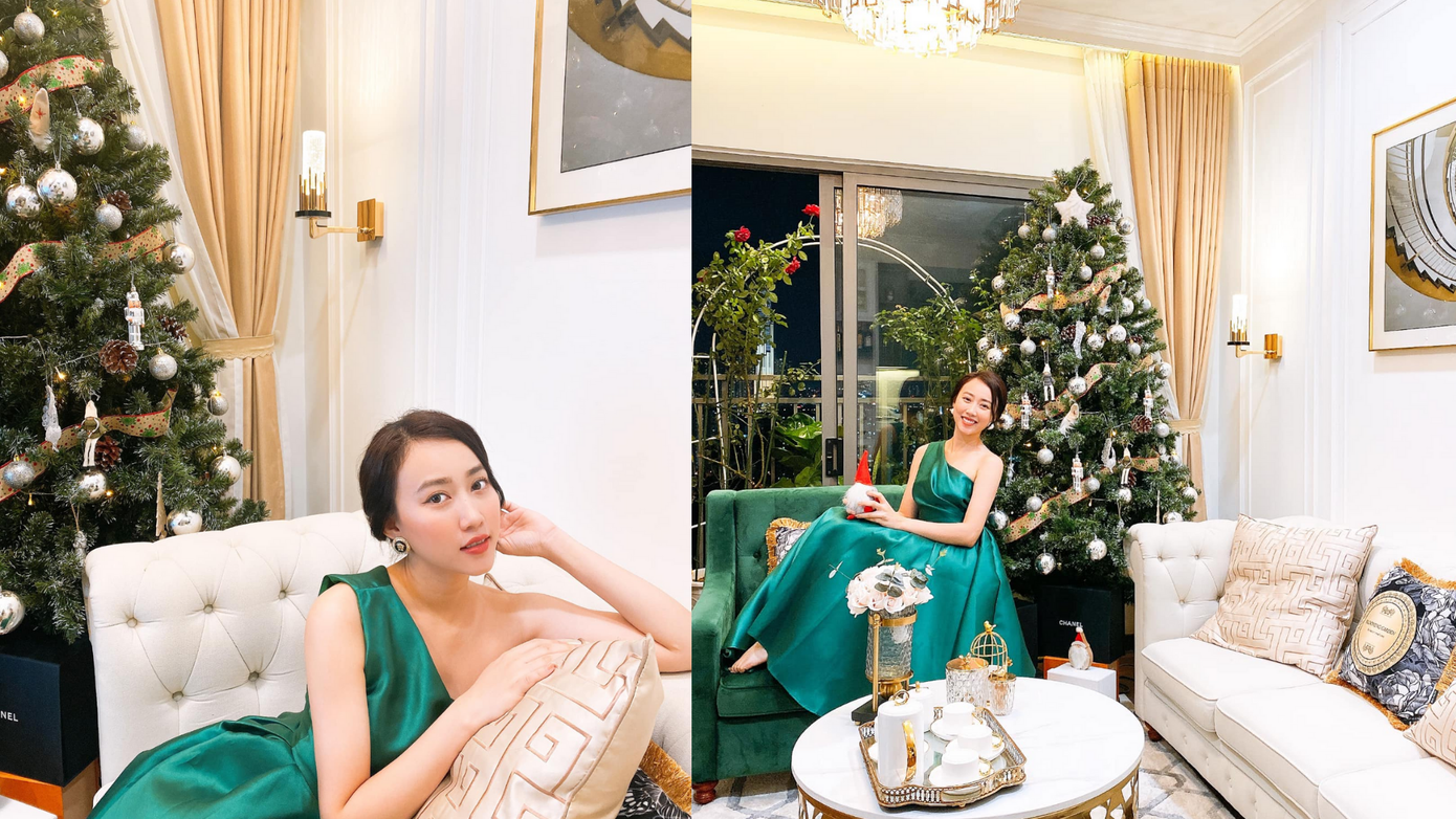 Sao Việt trang hoàng nhà cửa, rục rịch đón Giáng sinh ảnh 2