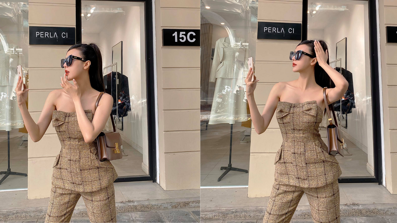 Tone màu nâu be 'lên ngôi', loạt mỹ nhân Việt khoe dáng nuột nà, bốc lửa ảnh 1