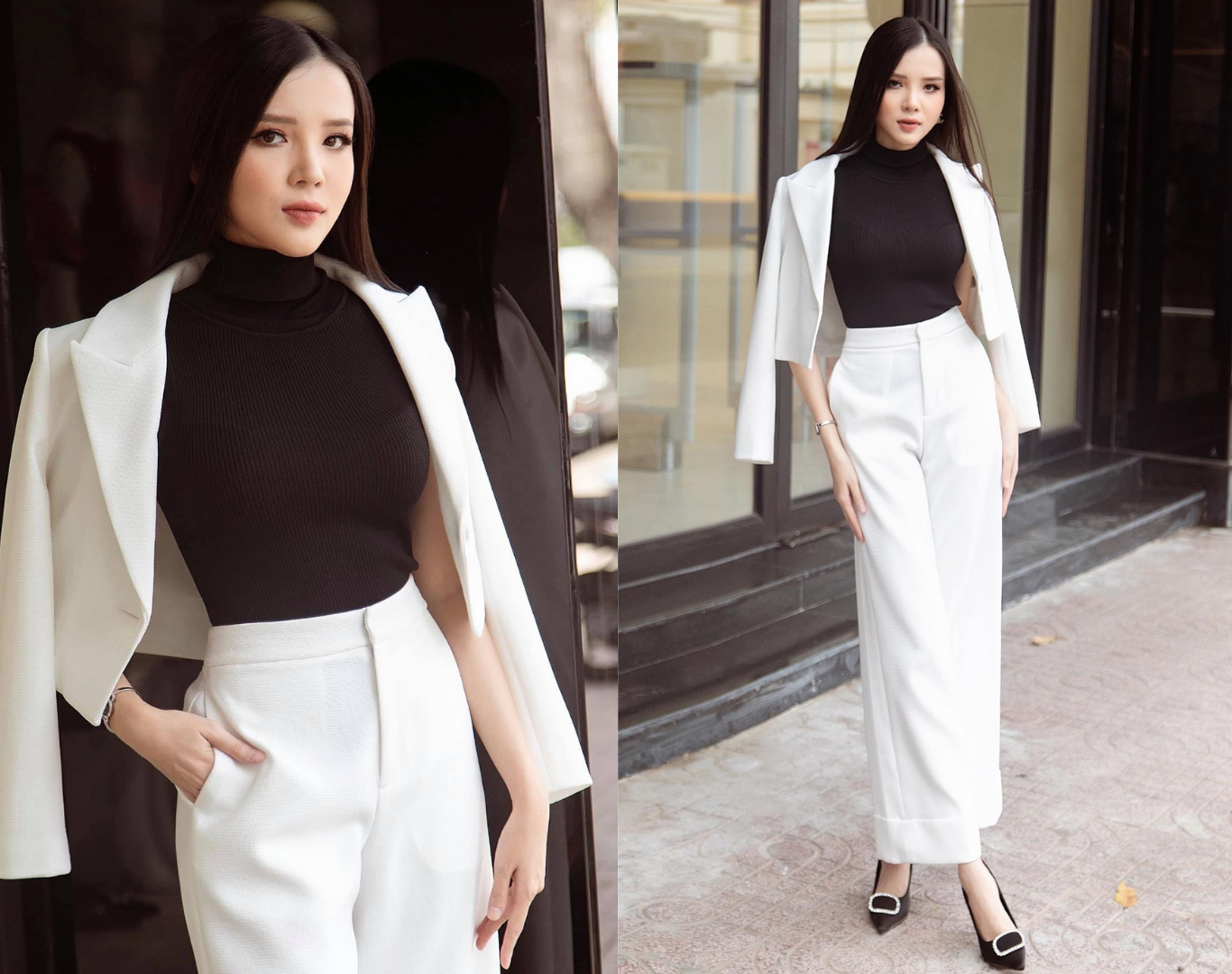 Dàn hoa á hậu, sao Việt 'lên đồ' sexy nóng bỏng đón năm mới 2021 ảnh 4