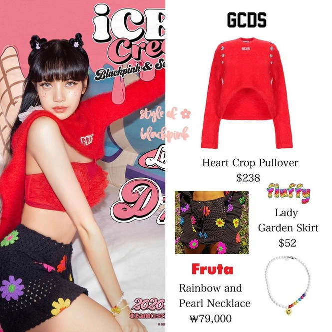 'Bóc giá' đồ hiệu bạc tỉ của Lisa (BlackPink) trong MV Ice Cream ảnh 1