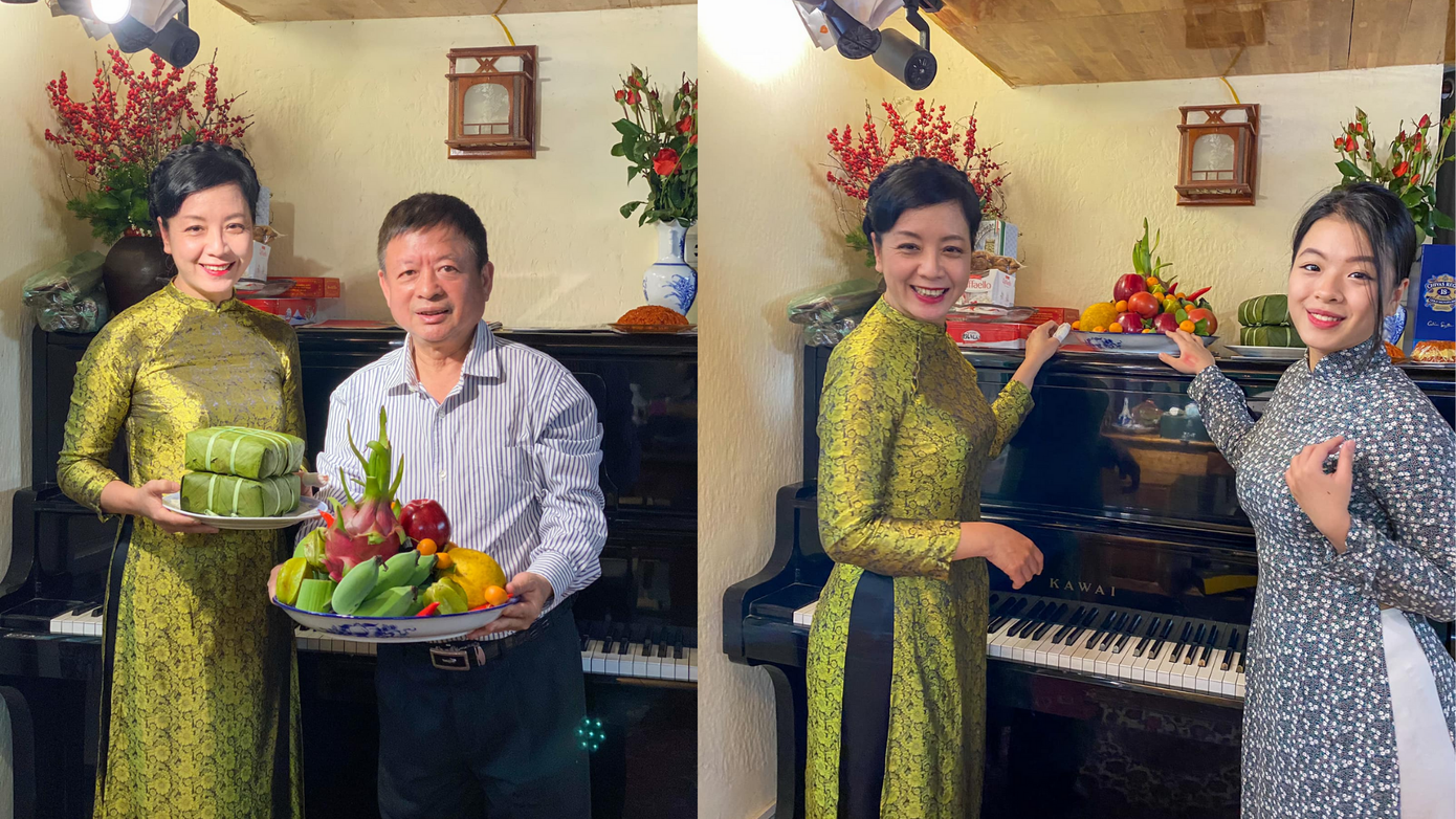 SAO VIỆT MÙNG 1 TẾT: Lệ Quyên đi chùa, Hương Giang tình tứ bên Matt Liu ảnh 1