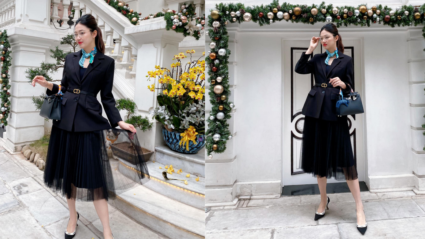 Hoa hậu Tiểu Vy, Đỗ Mỹ Linh mặc đẹp 'phủ sóng' mạng xã hội tuần qua ảnh 6