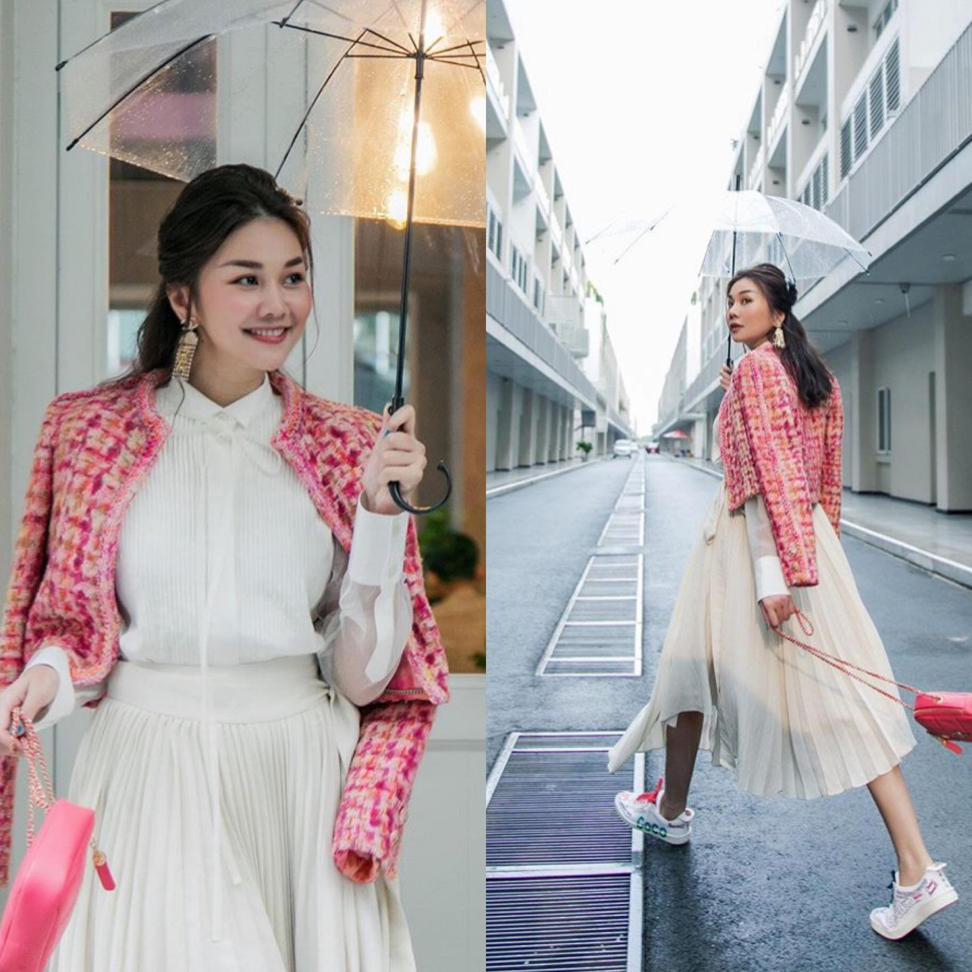 Tóc Tiên khoe street style với túi hiệu, Quỳnh Anh Shyn - Khánh Linh 'đụng hàng' ảnh 7