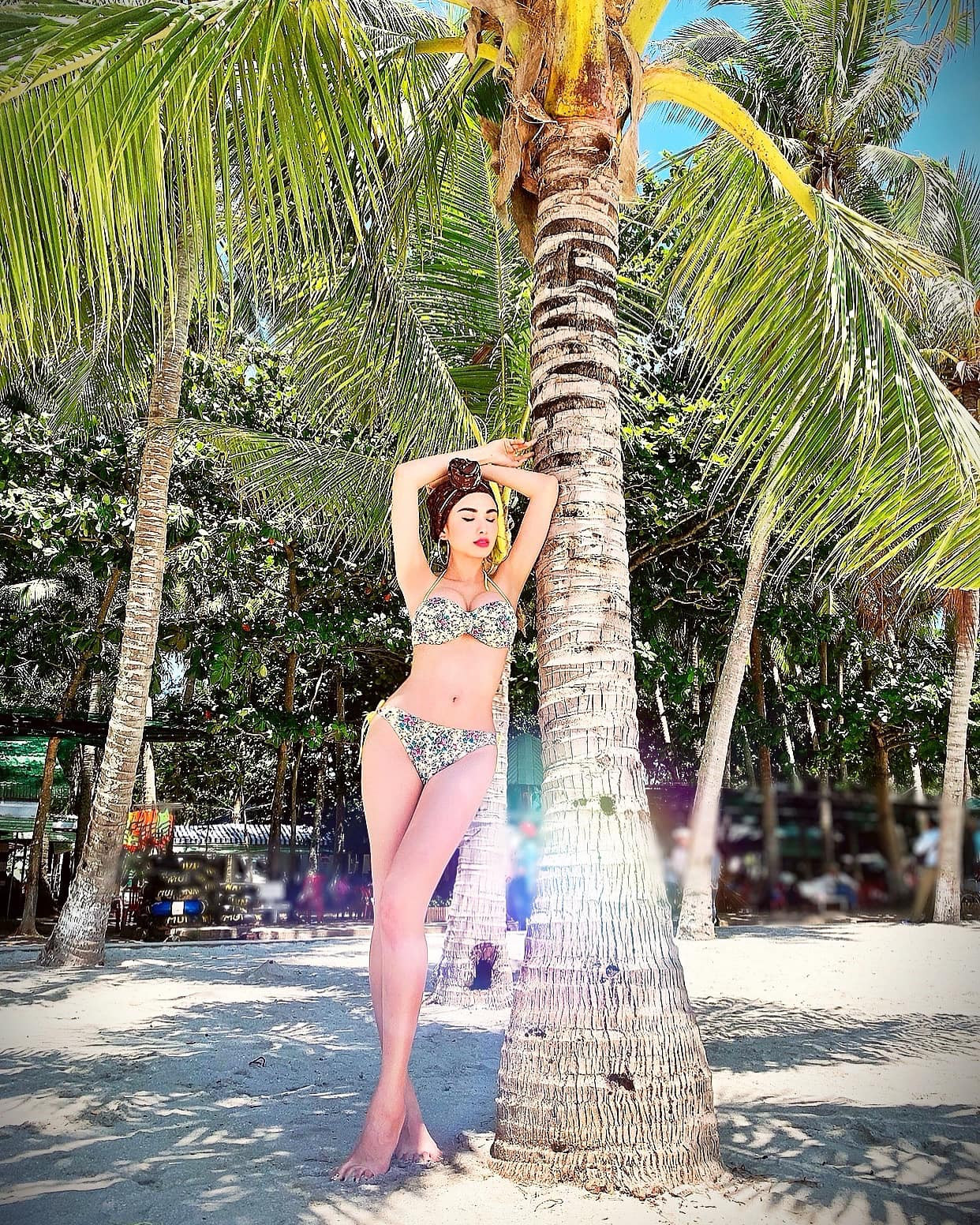 Hoa hậu Diễm Hương tung loạt ảnh bikini 'đốt mắt' khán giả ảnh 2