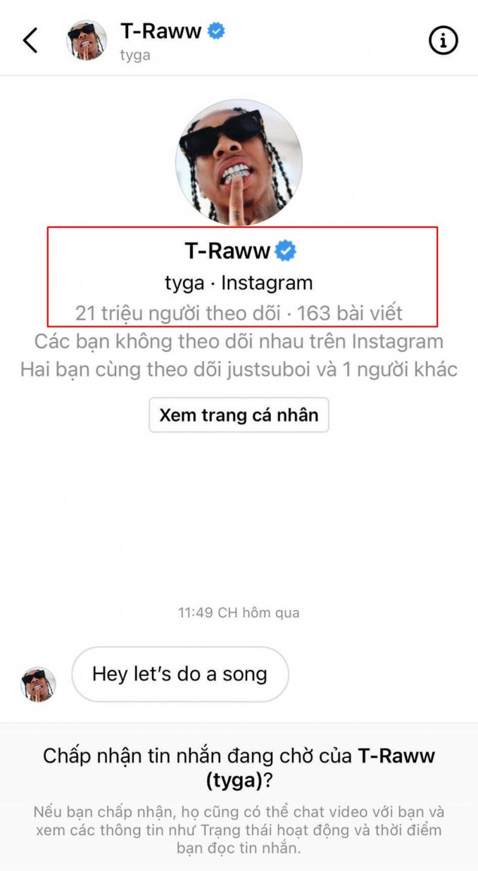 Rapper Tyga - tình cũ nữ tỷ phủ Kylie Jenner muốn hợp tác với Pháo ảnh 1