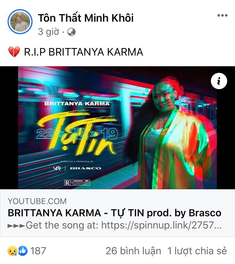 Nghệ sĩ Việt xót xa trước sự ra đi của vlogger Brittanya Karma vì COVID-19 ảnh 5