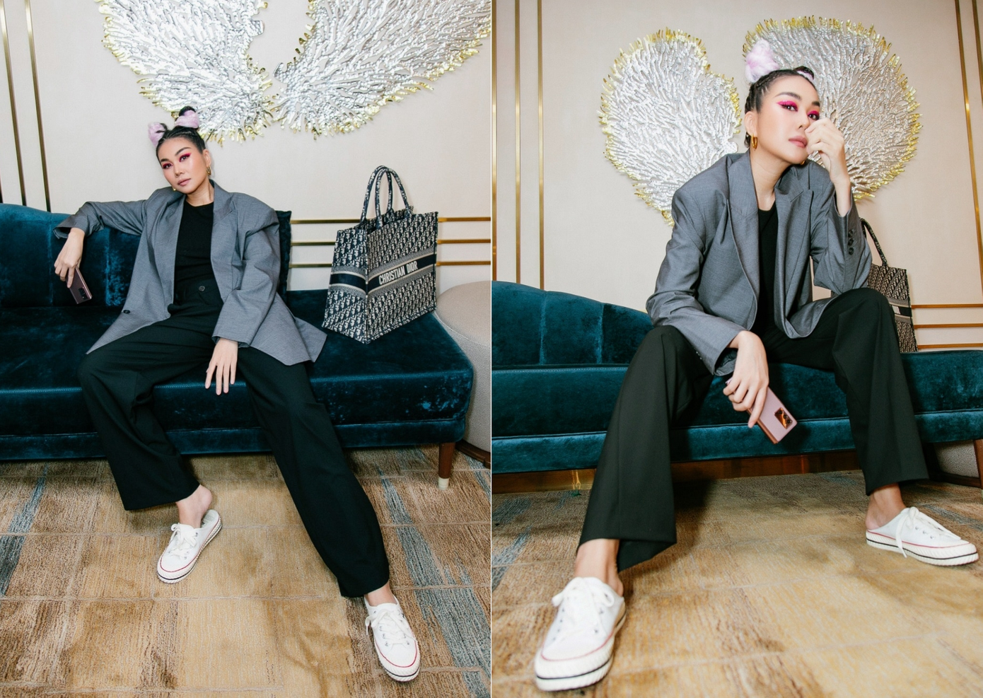 Diện đồ menswear đẹp nhất V biz, khó ai qua nổi cái tên Thanh Hằng ảnh 1