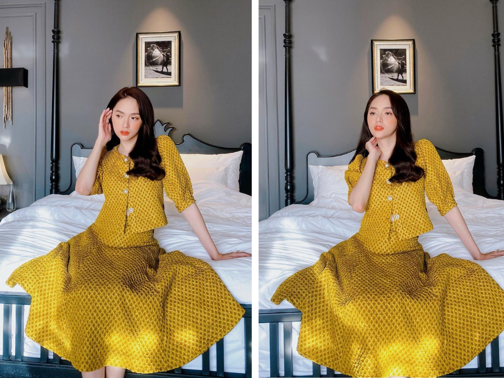 Cặp chị em Hương Giang - Hòa Minzy lại đụng hàng, đẹp bất phân thắng bại ảnh 1