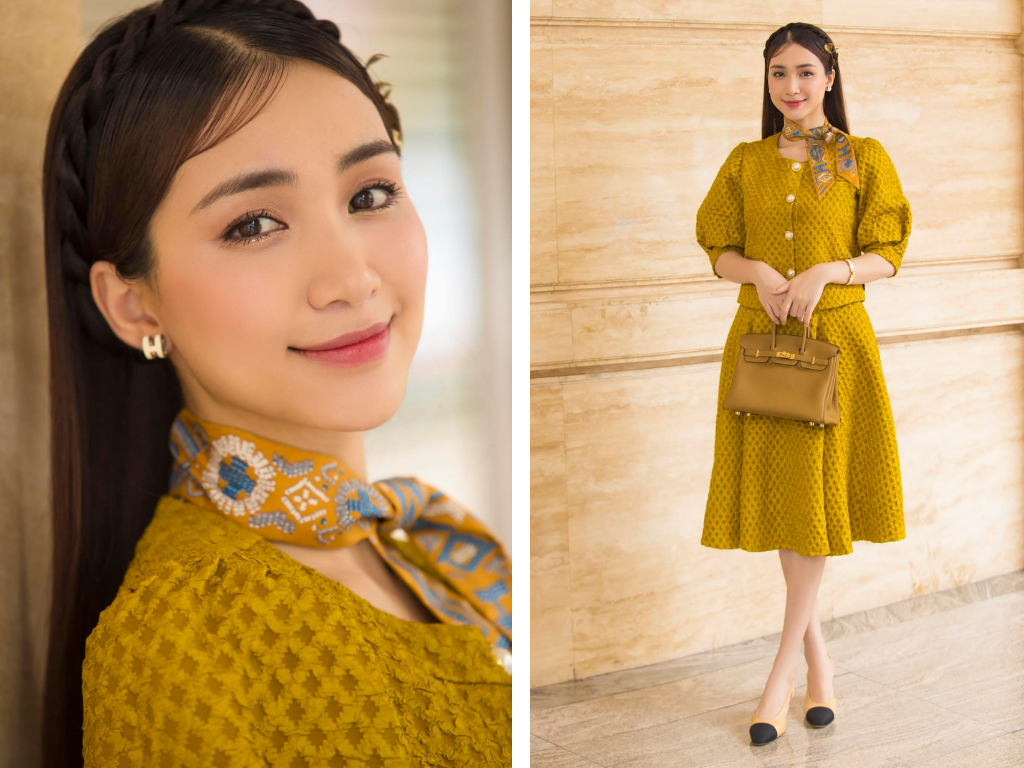 Cặp chị em Hương Giang - Hòa Minzy lại đụng hàng, đẹp bất phân thắng bại ảnh 4