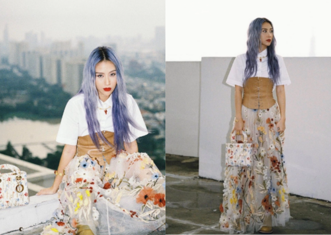 Tóc Tiên khoe street style với túi hiệu, Quỳnh Anh Shyn - Khánh Linh 'đụng hàng' ảnh 3