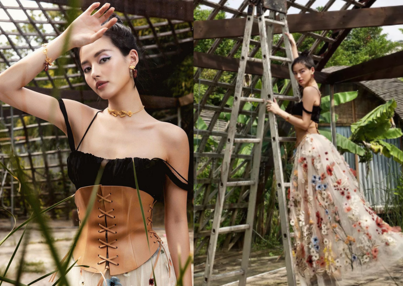 Tóc Tiên khoe street style với túi hiệu, Quỳnh Anh Shyn - Khánh Linh 'đụng hàng' ảnh 2