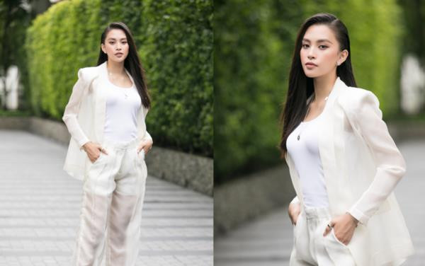 Cùng chọn suit xuyên thấu, Tăng Thanh Hà và Tiểu Vy quyến rũ đẹp hút mắt ảnh 3