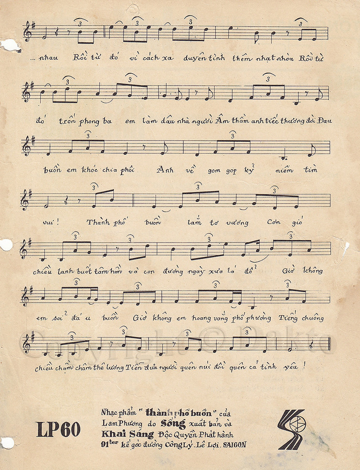 Nhạc sỹ Lam Phương thu gần nửa triệu USD cho ca khúc 'Thành phố buồn' ảnh 3