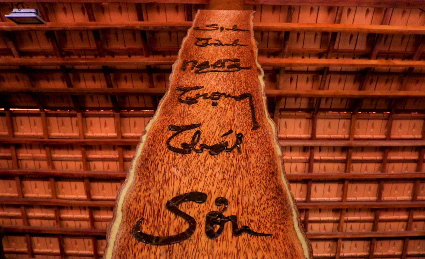 Độc đáo căn nhà xưa Nam bộ làm hoàn toàn bằng gỗ dừa ảnh 10