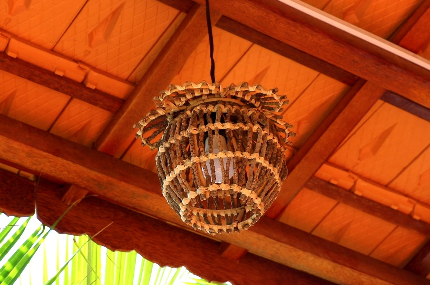 Độc đáo căn nhà xưa Nam bộ làm hoàn toàn bằng gỗ dừa ảnh 9