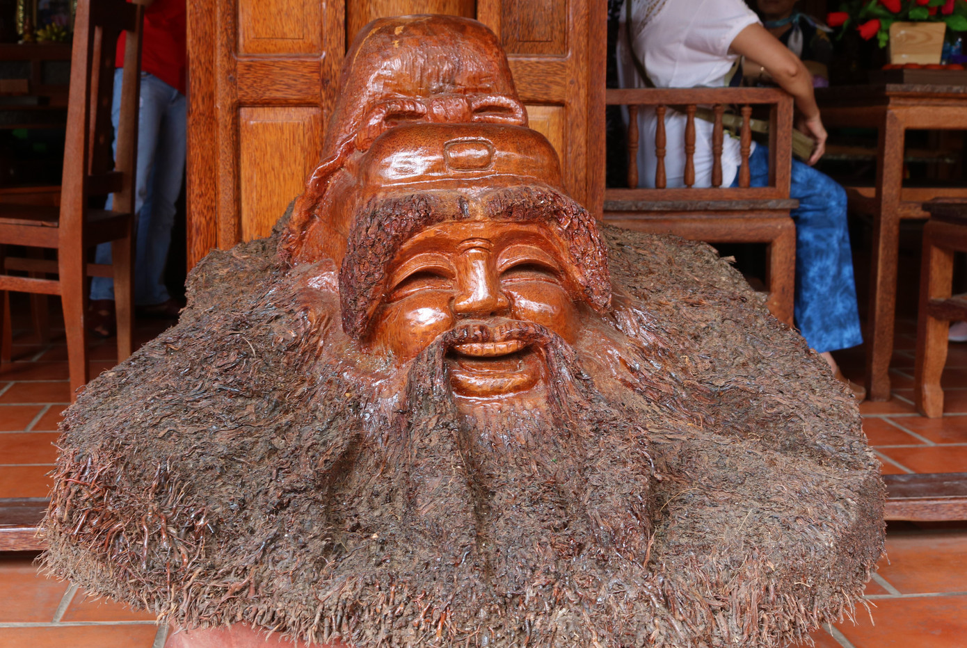 Độc đáo căn nhà xưa Nam bộ làm hoàn toàn bằng gỗ dừa ảnh 11