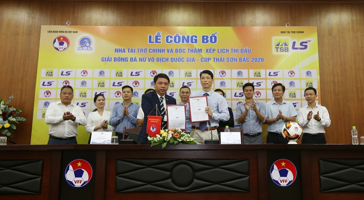 Thái Sơn Bắc năm thứ 9 liên tiếp tài trợ giải vô địch bóng đá nữ quốc gia ảnh 1