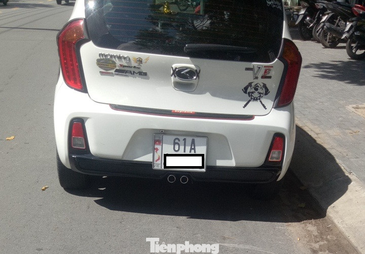 Xử lý ô tô gắn biển sai lệch bản đồ Việt Nam ảnh 2