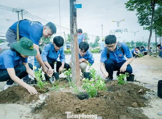 Tuổi trẻ Bình Dương ‘tô sắc’ đường phố dịp cuối tuần ảnh 8
