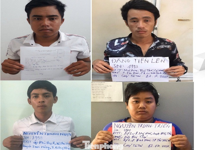 Bắt nhóm đối tượng chặn người đi đường để cướp xe ảnh 1