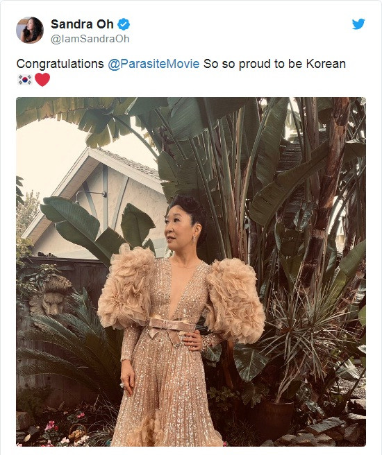 Tổng thống Hàn Quốc 'đăng đàn' chúc mừng ‘Parasite’ thắng Oscar 2020 ảnh 2