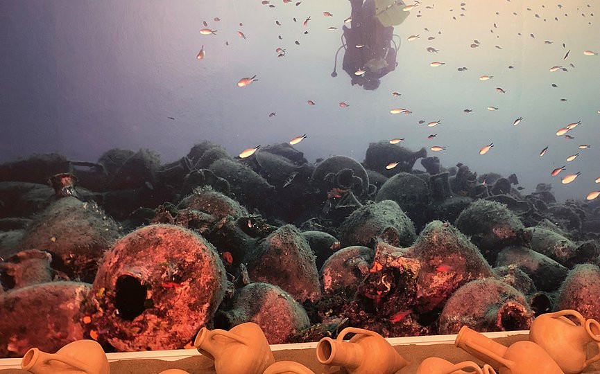 Hy Lạp tận dụng xác tàu đắm cổ làm bảo tàng dưới nước đầu tiên ảnh 2