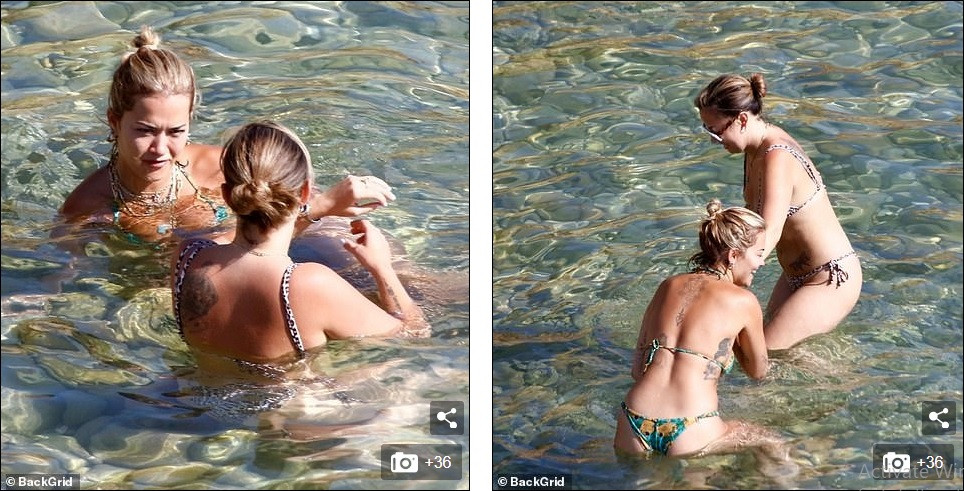 Rita Ora bị dân mạng chê khi mặc đồ bơi ảnh 4