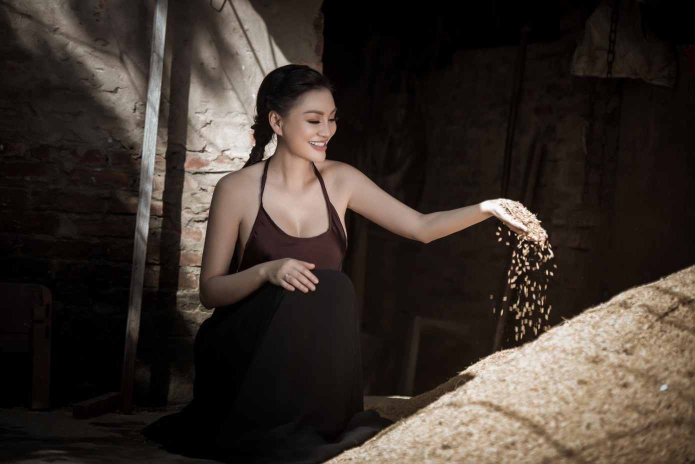 Trần Huyền Nhung tìm sự yên bình và thư giãn tâm hồn tại quê hương ảnh 9