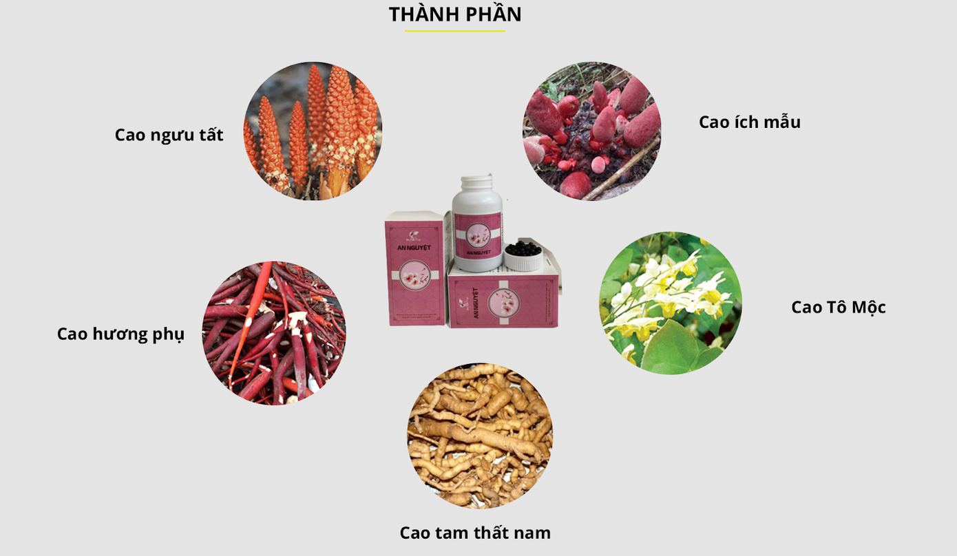 An Nguyệt có tác dụng hiệu quả cải thiện rối loạn kinh nguyệt có phải chỉ là quảng cáo ảnh 1