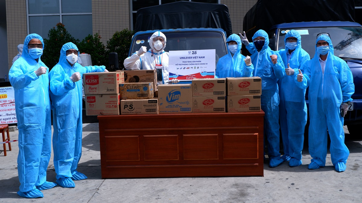 Unilever tăng cường gói tài trợ Đà Nẵng, Quảng Nam và Quảng Ngãi phòng chống dịch ảnh 1