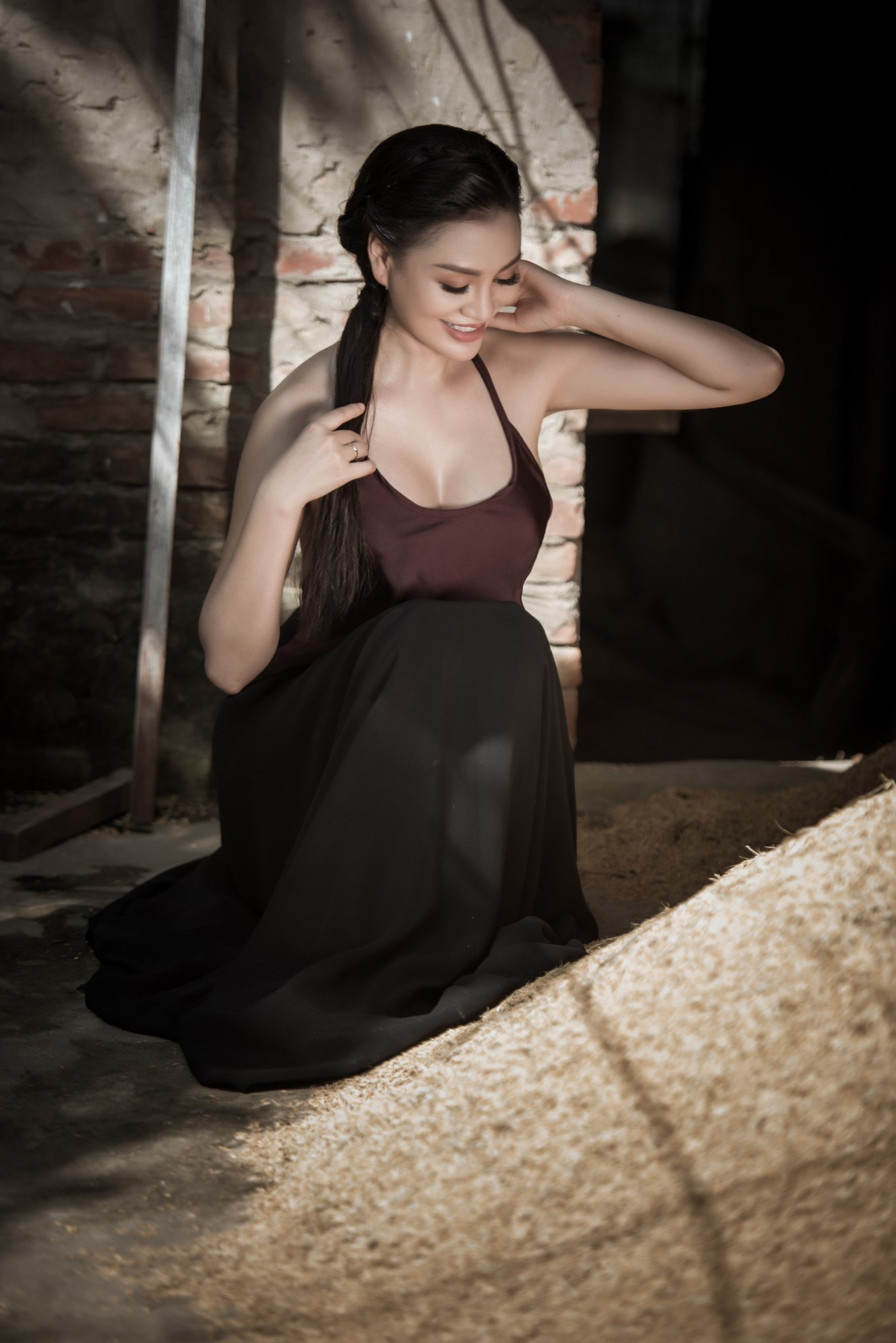 Trần Huyền Nhung tìm sự yên bình và thư giãn tâm hồn tại quê hương ảnh 10