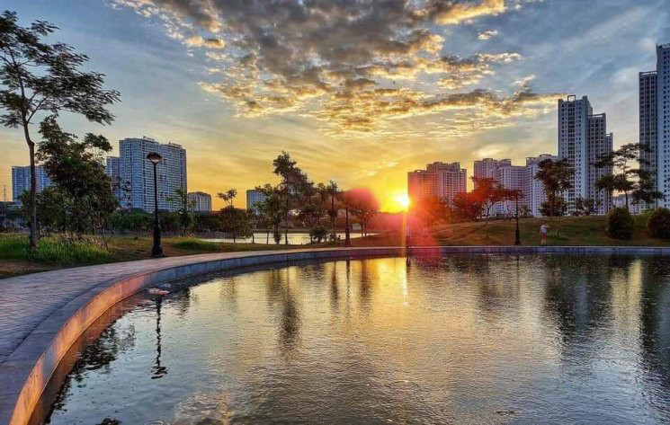 Tận hưởng không gian sống xanh tại trung tâm phía Tây thủ đô ảnh 2