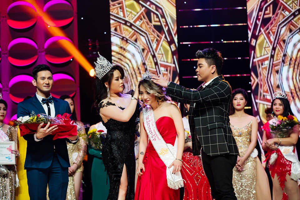 Hoa hậu nhân ái Toàn cầu Hoàng Thảo Nguyên ngồi ghế nóng cuộc thi tại Mỹ ảnh 3