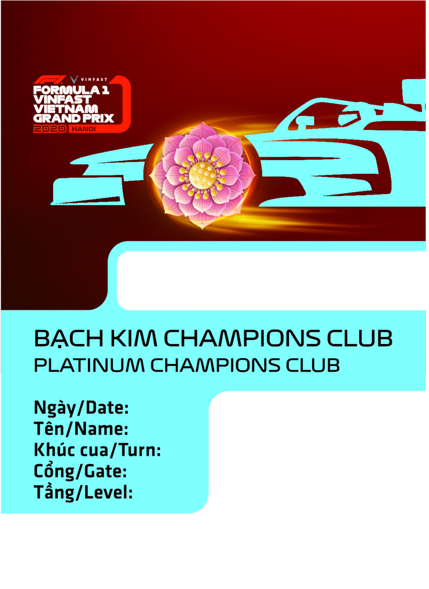 Lộ diện thiết kế vừa sang vừa chất của vé xem F1 tại Việt Nam ảnh 4