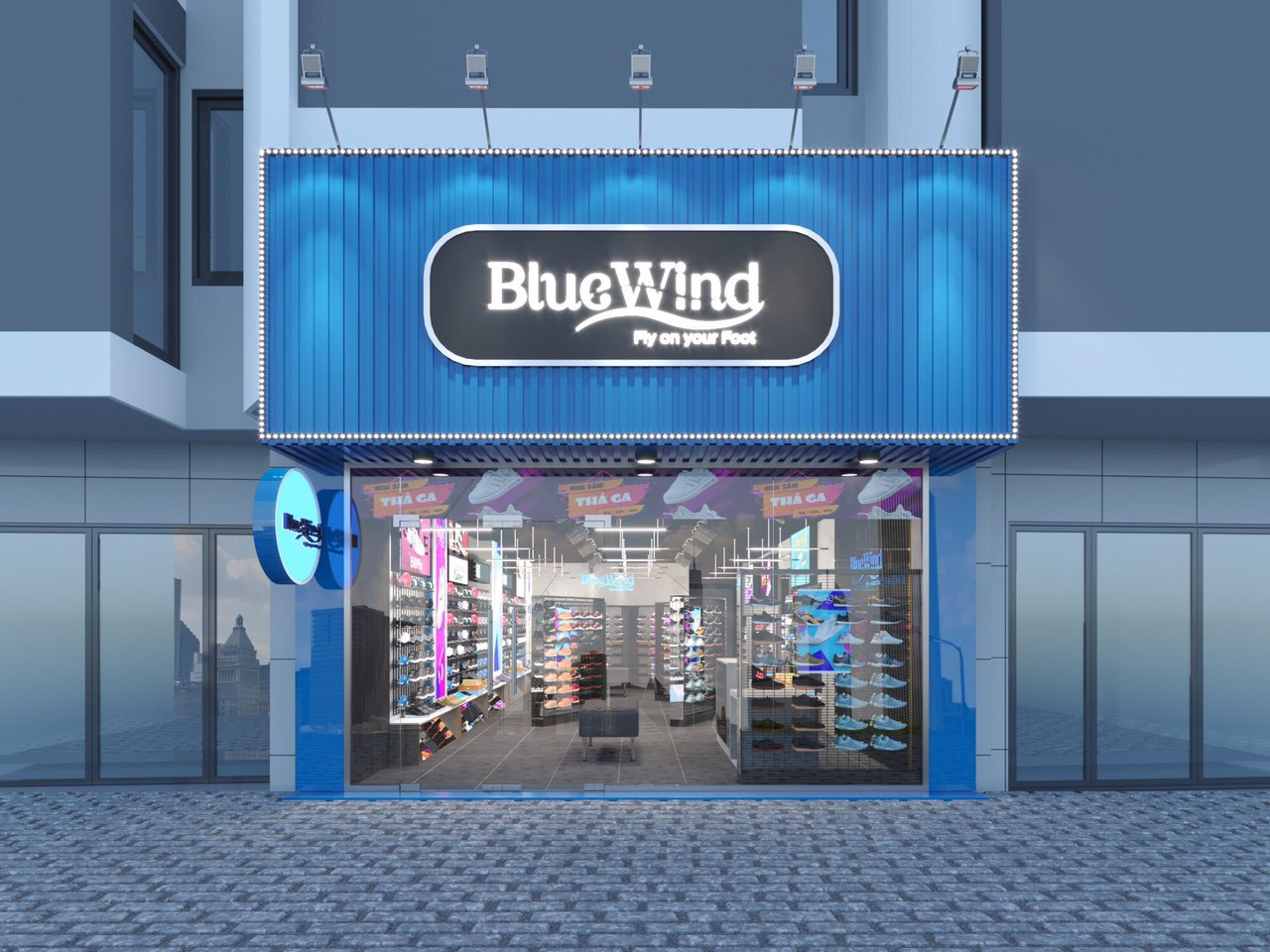 Giày thể thao Bluewind chiếm trọn con tim giới trẻ Hà Thành ảnh 2