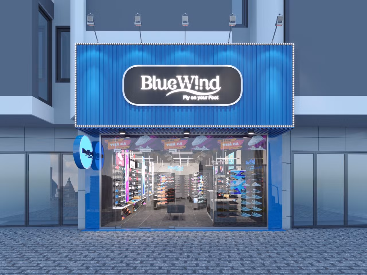 Giày thể thao Bluewind chiếm trọn con tim giới trẻ Hà Thành ảnh 2
