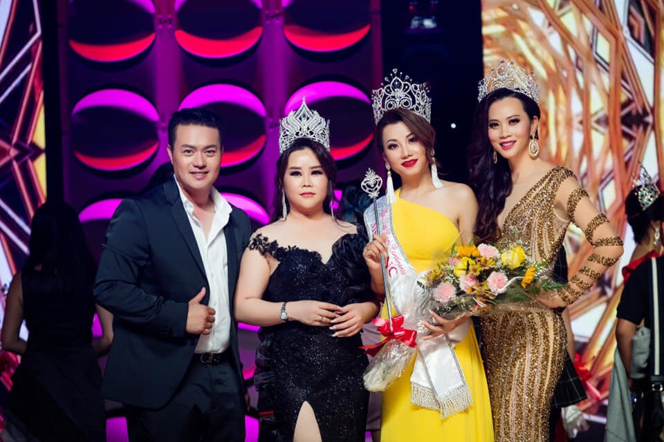 Hoa hậu nhân ái Toàn cầu Hoàng Thảo Nguyên ngồi ghế nóng cuộc thi tại Mỹ ảnh 4