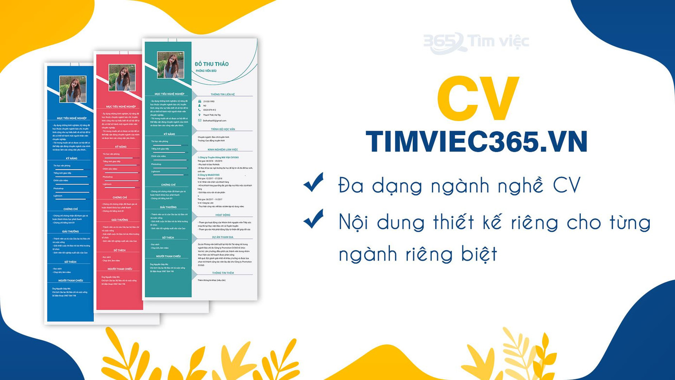 CV timviec365.vn - hành trang quan trọng cho mọi sự nghiệp thành công ảnh 2