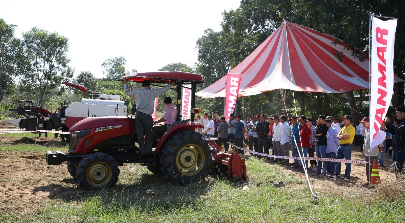 Kỷ niệm 5 năm thành lập Yanmar Việt Nam, Ra mắt máy kéo Yanmar YM3 tại Cần Thơ ảnh 3