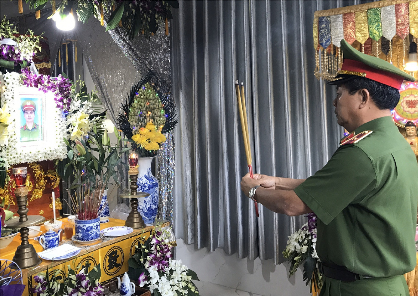 Trung úy CSGT bị ‘quái xế’ tông tử vong ảnh 1