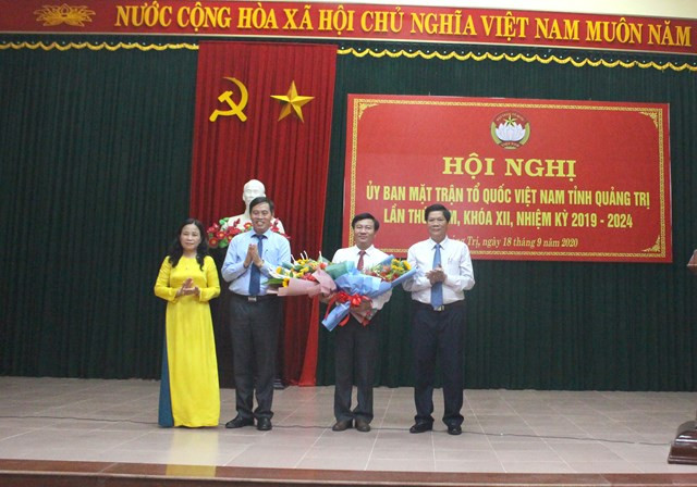 Quảng Trị có tân Chủ tịch Ủy ban Mặt trận Tổ quốc tỉnh ảnh 1